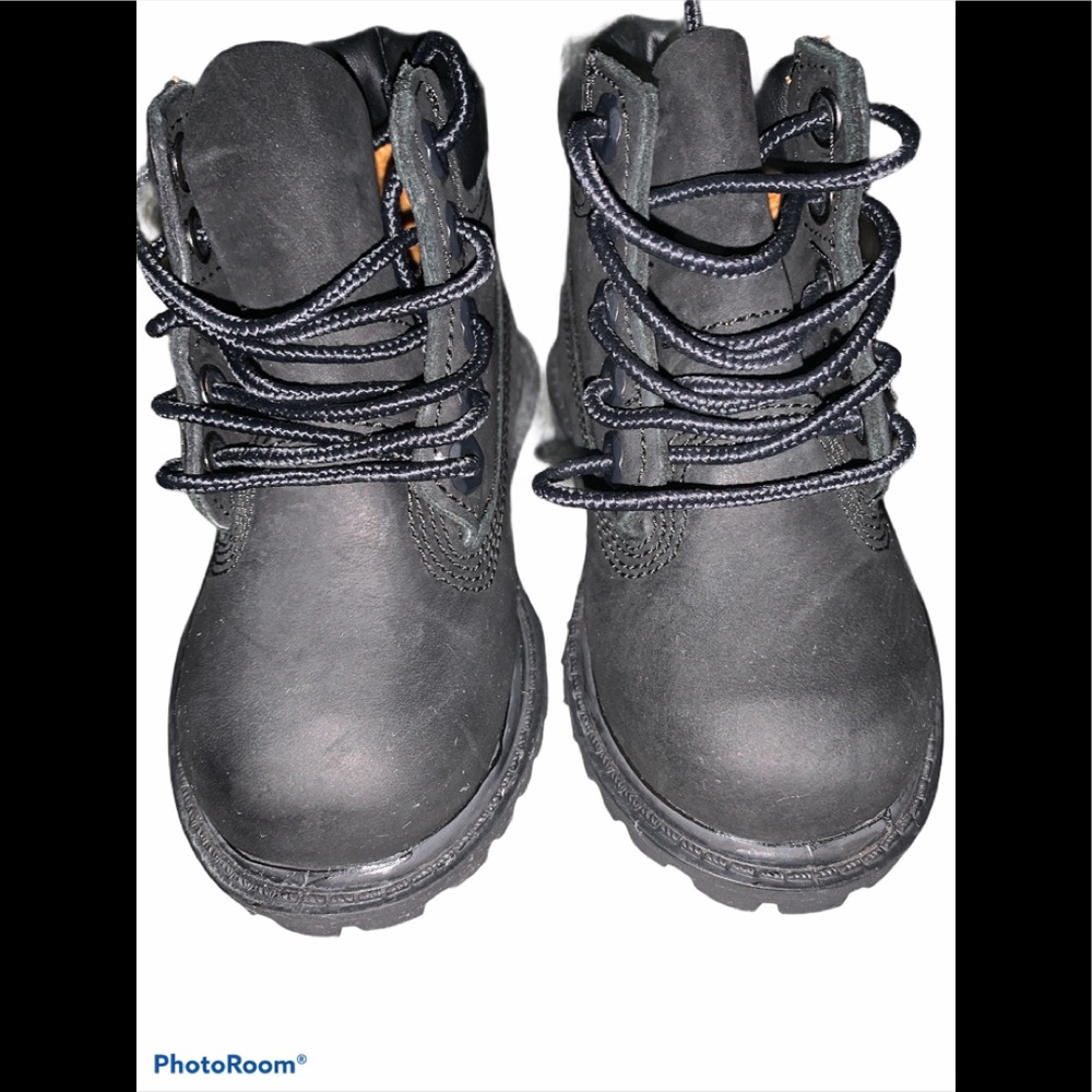 Timberland Toddler Blk Nubuck Boots  5